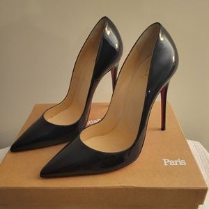 Christian Louboutin So Kate Patent Black 39.5